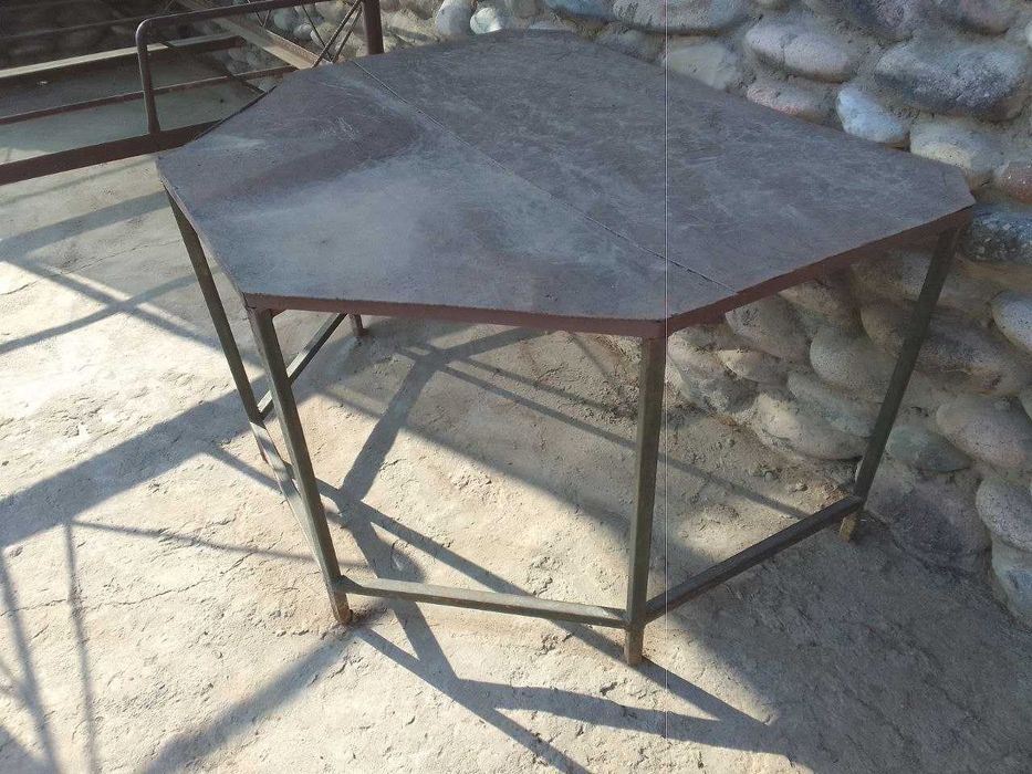 Стол стул металлический