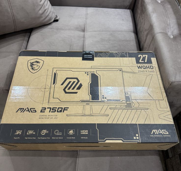 Monitor gaming msi 275qf