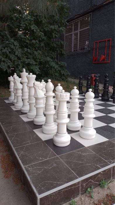 Шахматы парковые большие