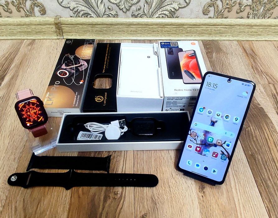 Redmi Note 12 Pro + smartwatch