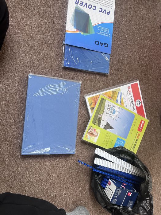 Yangi nabor Printer, pereplyot, keskich, qog’ozlari bilan