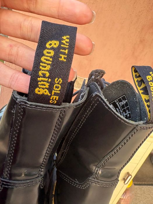 Bocanci de piele Dr  Martens Jadon