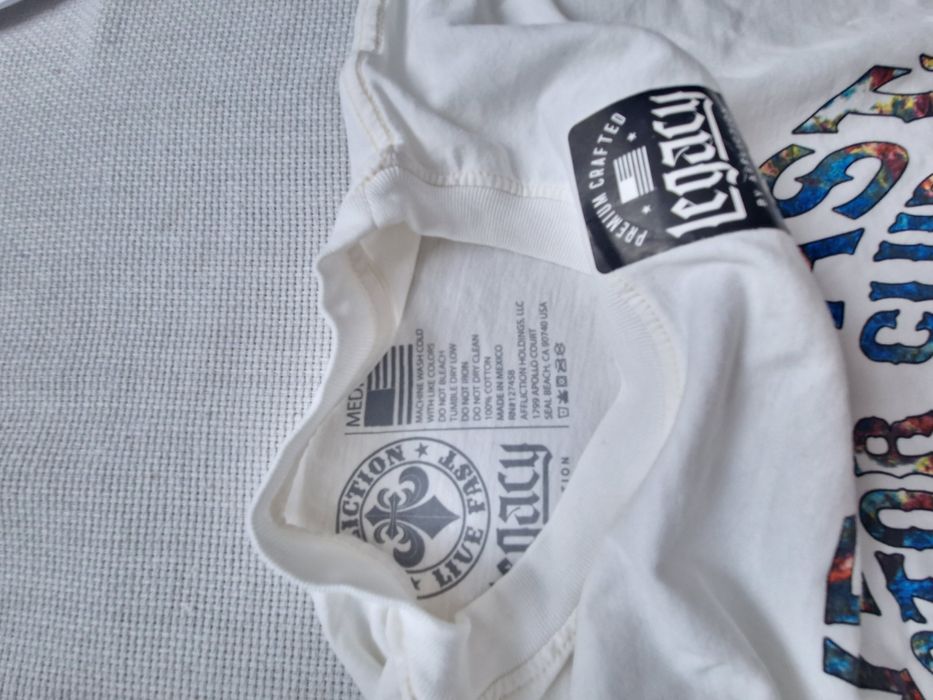 Tricou Affliction de dama alb masura S