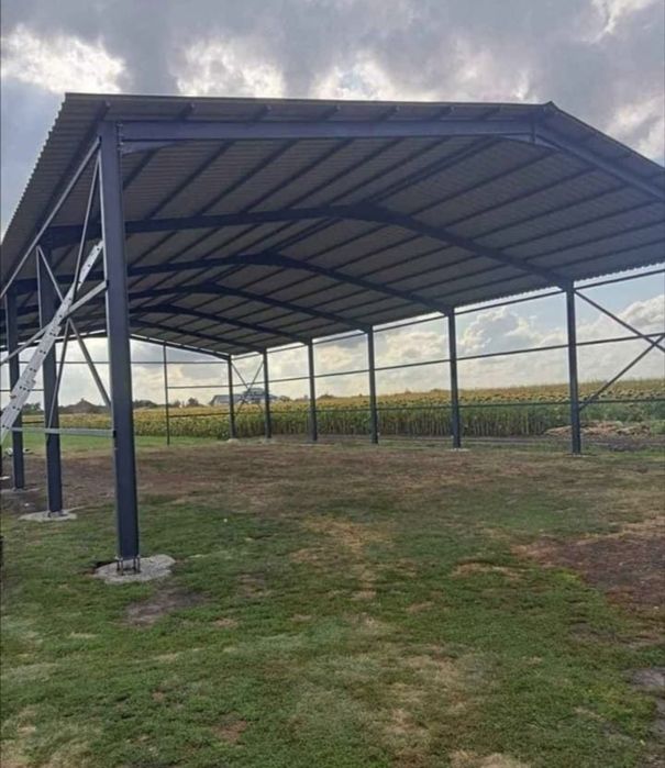 Hală metalică la cheie cu montaj și livrare rapidă