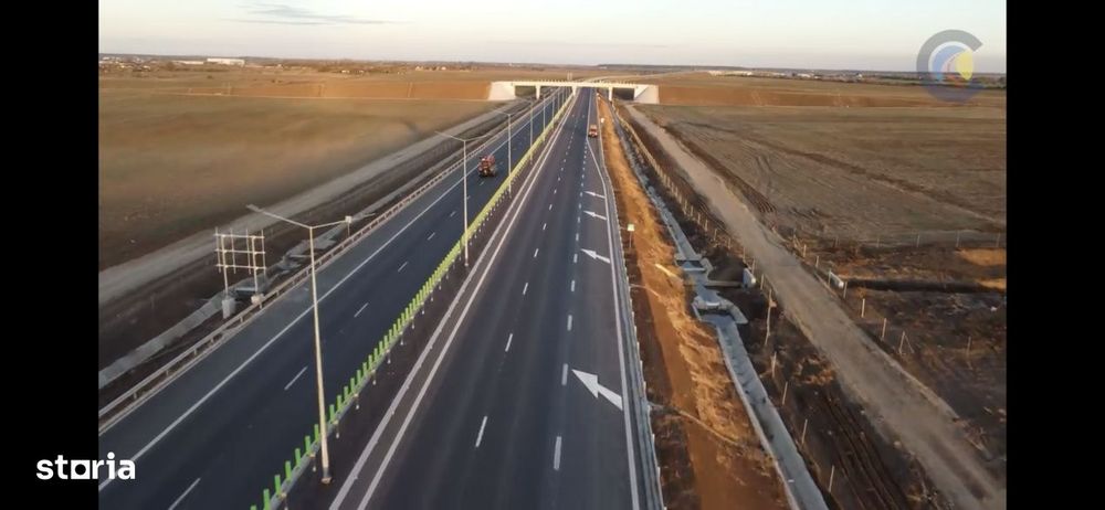 Teren 14 HA conex Autostrada A0 Nord pretabil dezvoltare logistica/rez