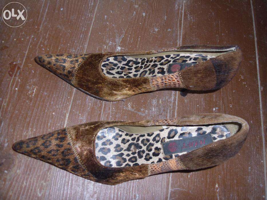 pantofi din piele -blanita