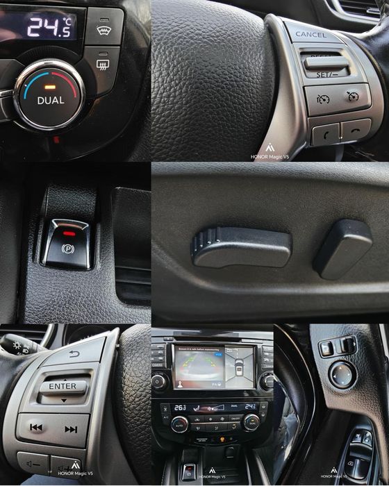 Nissan Qashqai 2015 tekna camera 360 full