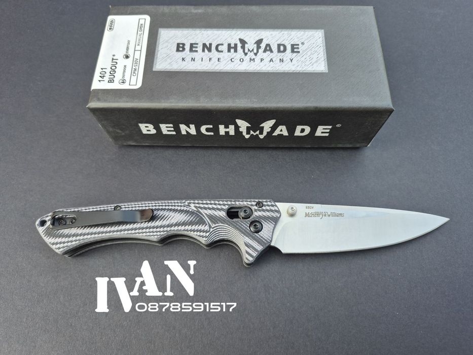 Сгъваем нож Benchmade Mc Henry & Williams 1401 Bugout Model