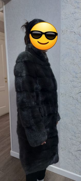 Шуба норковая, б/у