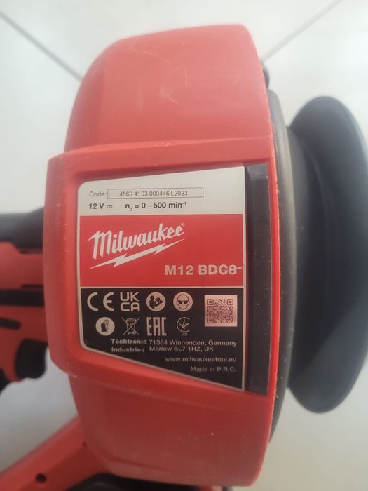 Mașina desfundat țevi Milwaukee