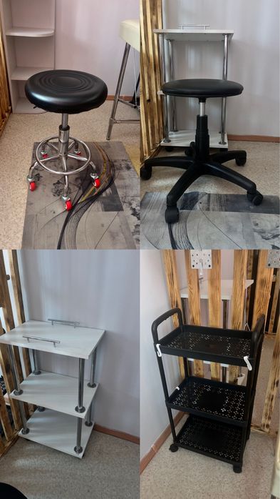 Продам кушетку, стул мастера, помощник