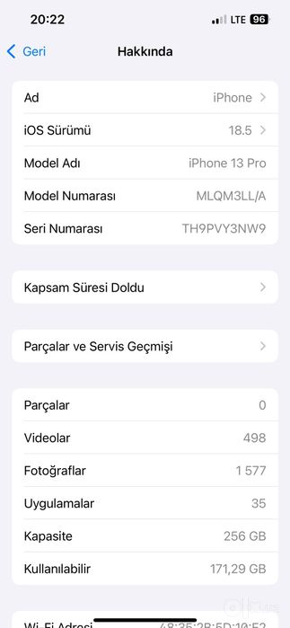 İphone 13 pro ideal holatda