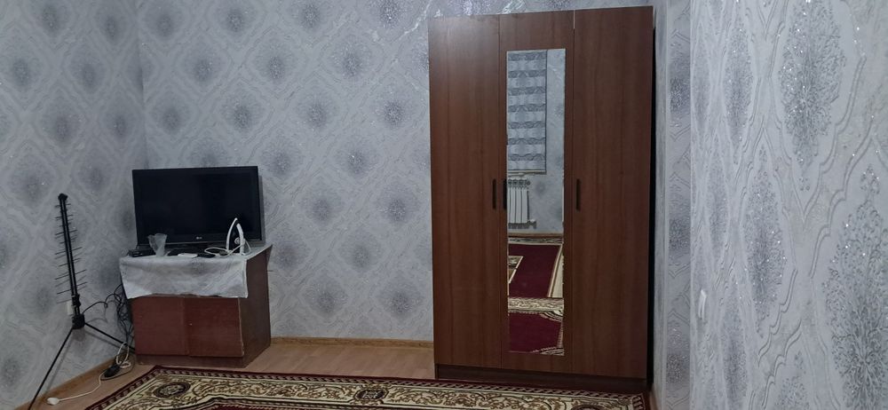 Корзинканын алдындагы домда барлык колайлыкларга ийе  1 ханалы квартир