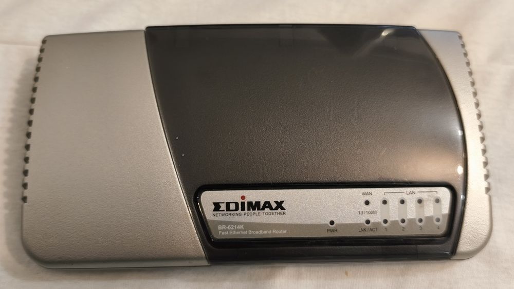 Router Switch Edimax BR-6214k vintage fara alimentator, stare buna