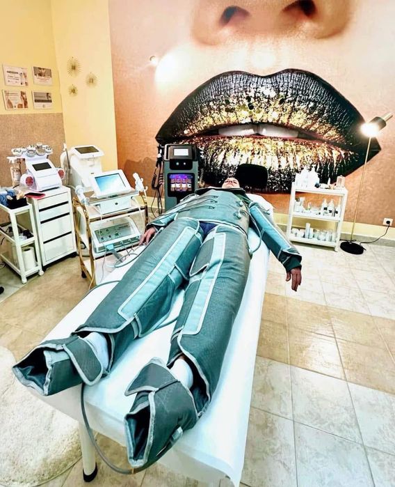 Aparat de drenaj limfatic cu infrarorosu nou cu factura