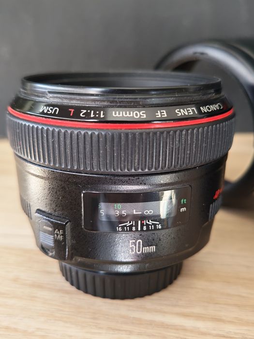 Обективи за Canon  ef 50 1.2  Canon EF 85 1.2