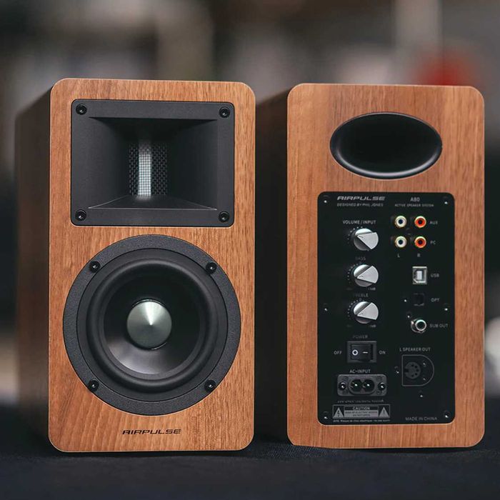 Airpulse A80 Hi-Res акустическая система с рупорный ленточный твитером