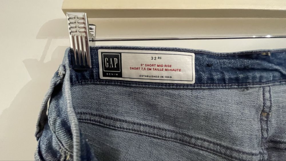 Дънкови къси панталони