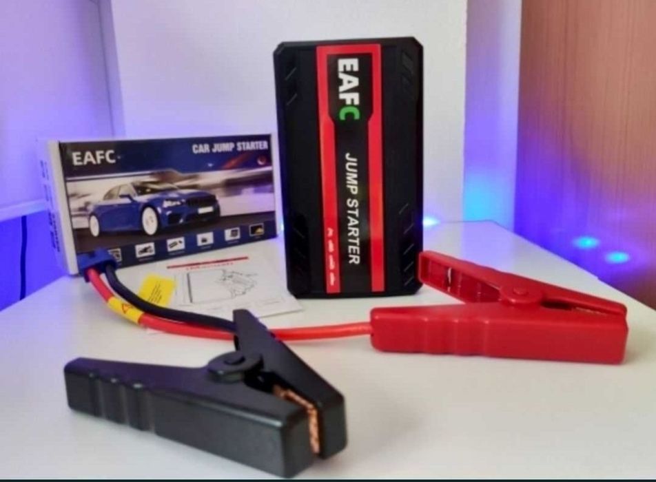 Jump starter auto 3in1 Power Bank și lanterna LED