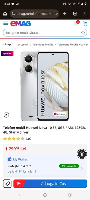 Huawei Nova 10 se