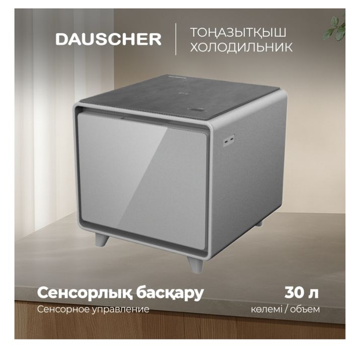 Холодильник DAUSCHER DRF-100 серебристый