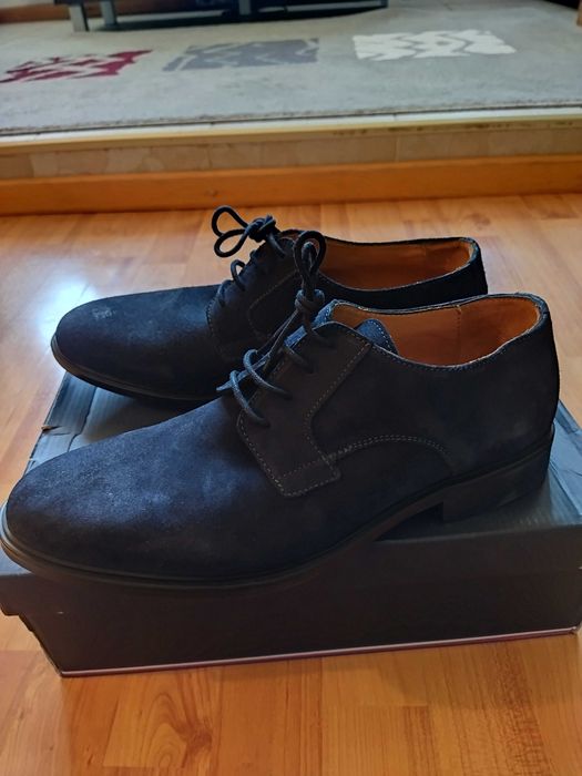 Туфли-оксфорды Tommy Hilfiger (США),замша,оригинал,новые,р-р 43