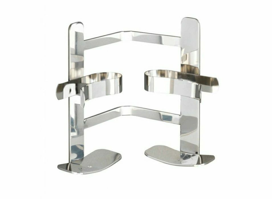 Suport de inox pe colt Wenko