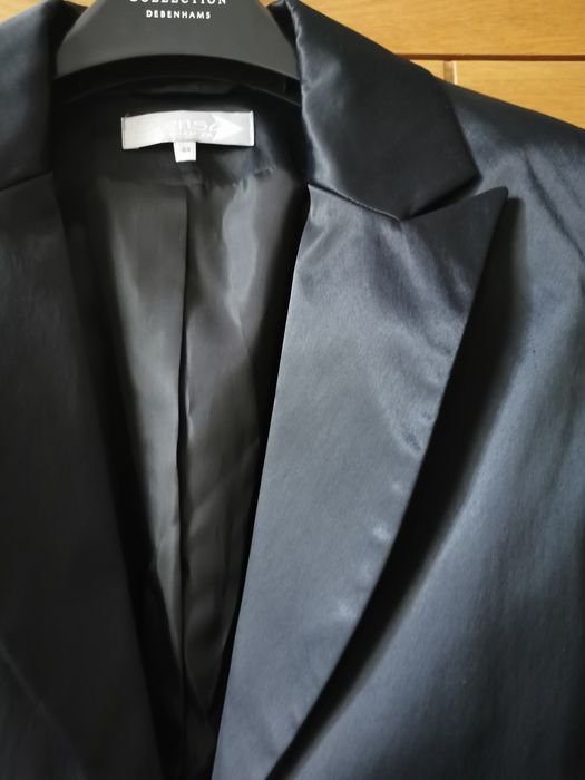 Sacou dama satin negru