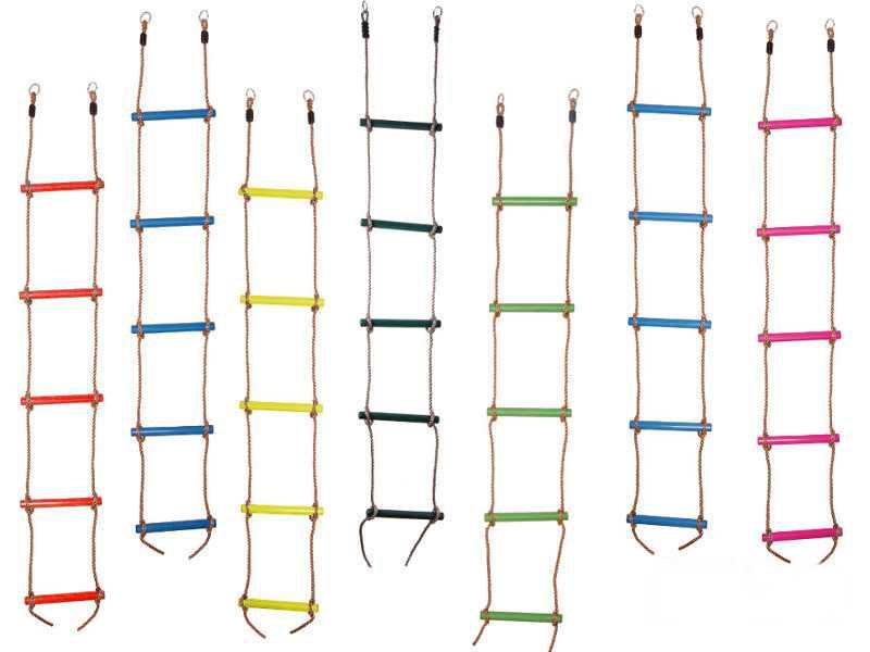 Въжена стълба за катерене с пет стъпъла АС3050 1.80 Х 30 см.