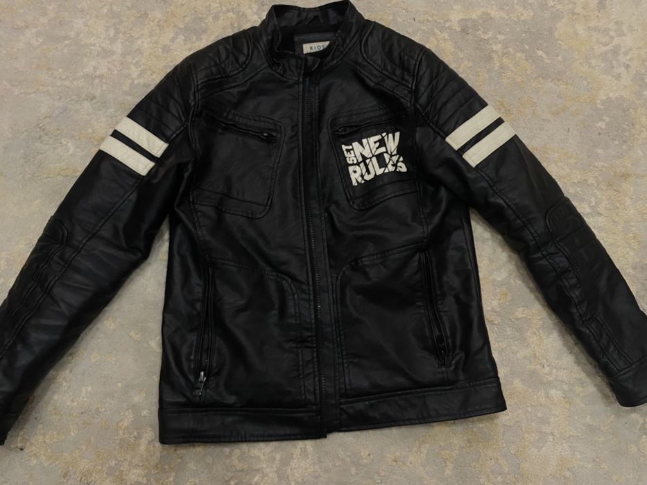 Кожная куртка мужская