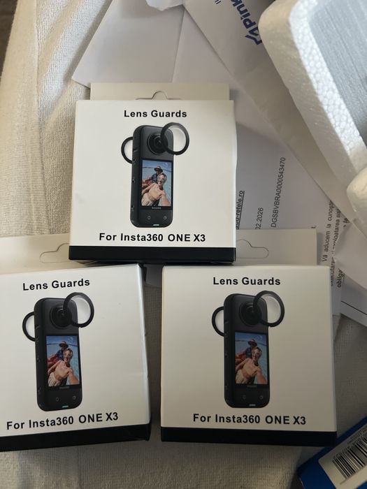 Protectie camere, lentile insta360 x3