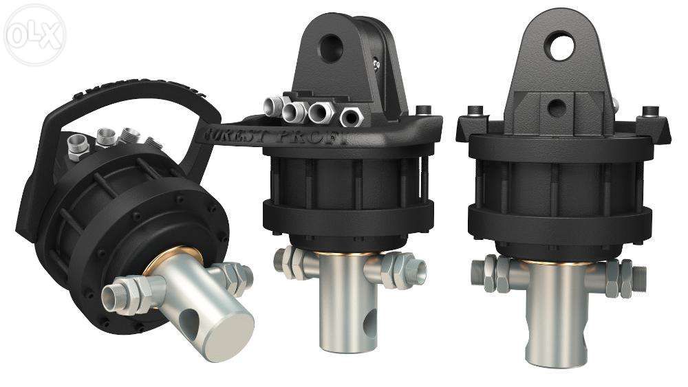 Rotator hidraulic 4 tone cu ax pentru graifer