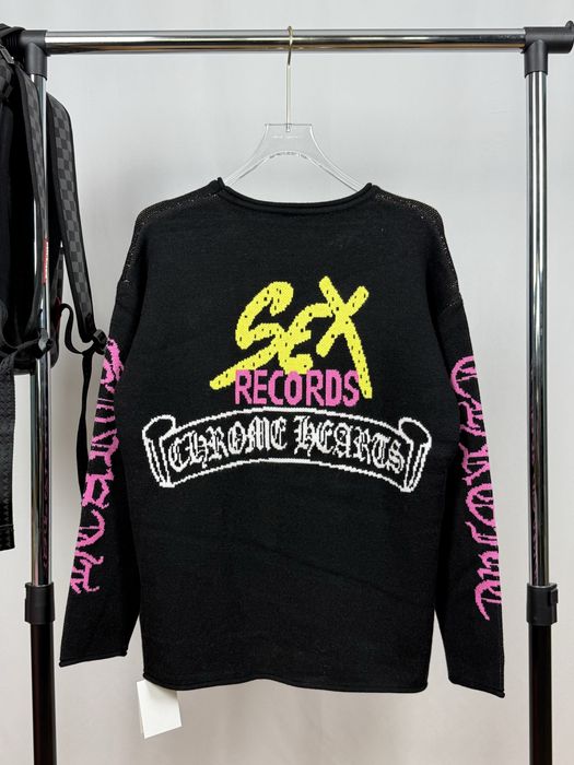 Sweater Chrome Hearts «Sex Records» | Hanorac Chrome Hearts