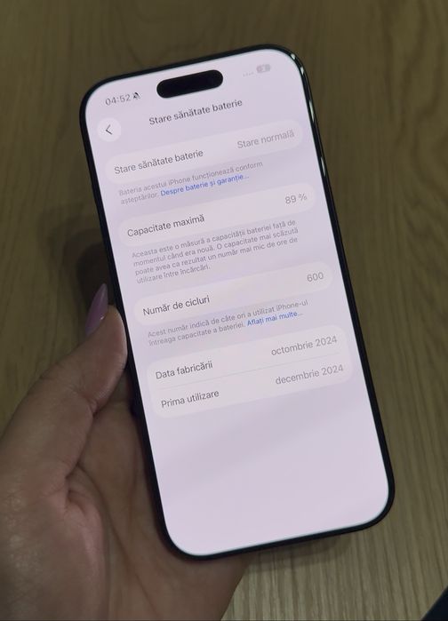Iphone 16 PRO, 256 GB