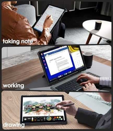 Нов Калъф клавиатура за таблет Galaxy Tab S9 FE Plus DeX S Pen holder