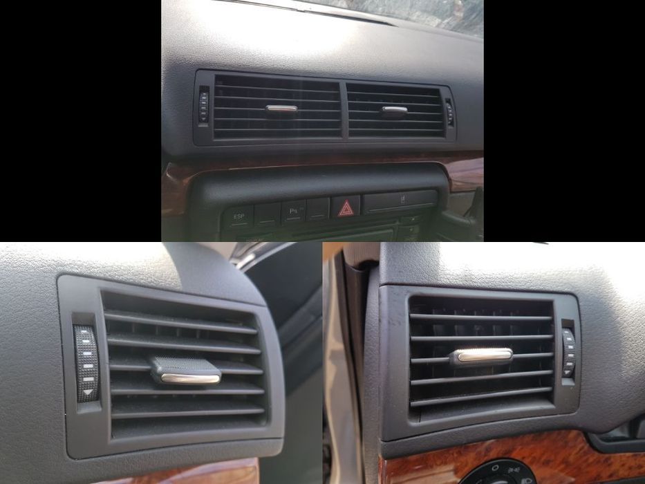 Set Grila/Grile Ventilatie/Aerisire Bord Centrala si Laterala Stanga/Dreapta Audi A4 B6 2001 - 2005
