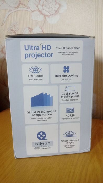 Проектор, для просмотра видео(Umiio)