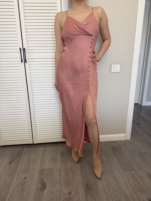 Платье летнее из шелка