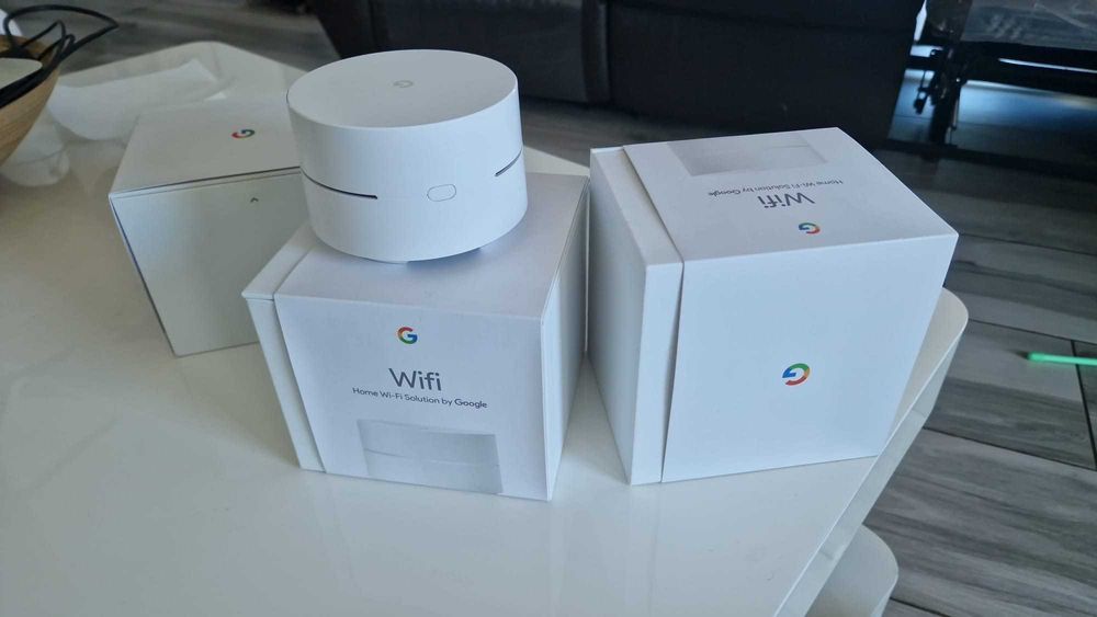 GOOGLE WIFI mesh, set 3 buc.