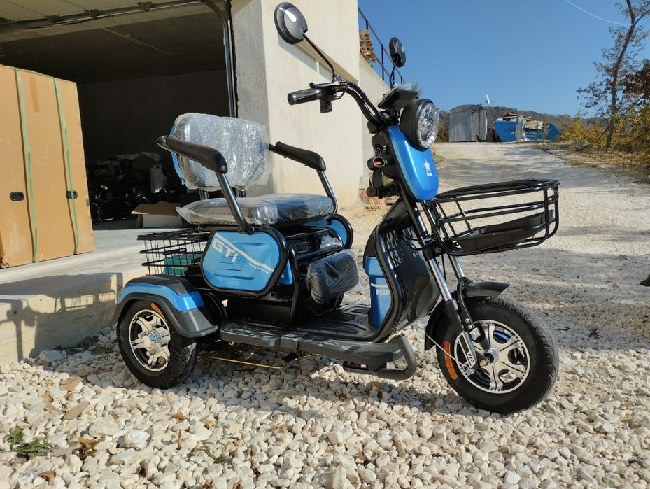 Електрическа триколка. Нов модел. 2000 вата БЕЗПЛАТНА ДОСТАВКА