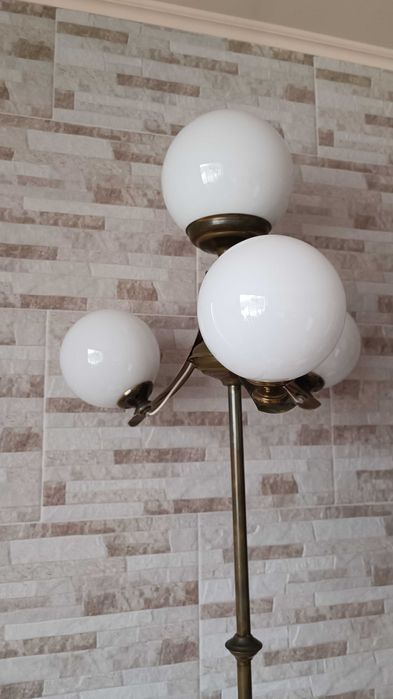 Стара месингова лампа - лампион - немски