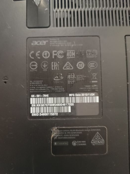 Продавам лаптоп ACER Predator