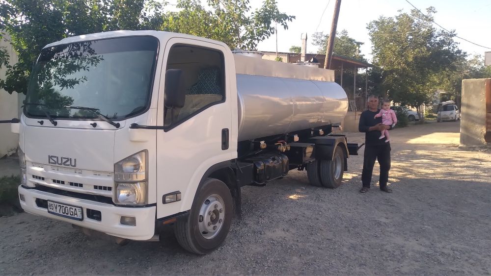 Исузи автомашиналарига заказ асосида ёмкст вадавоз  бензавоз урнатамиз