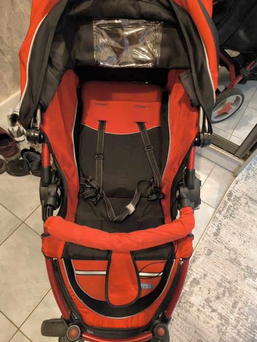 Детская коляска Baby Bus красная