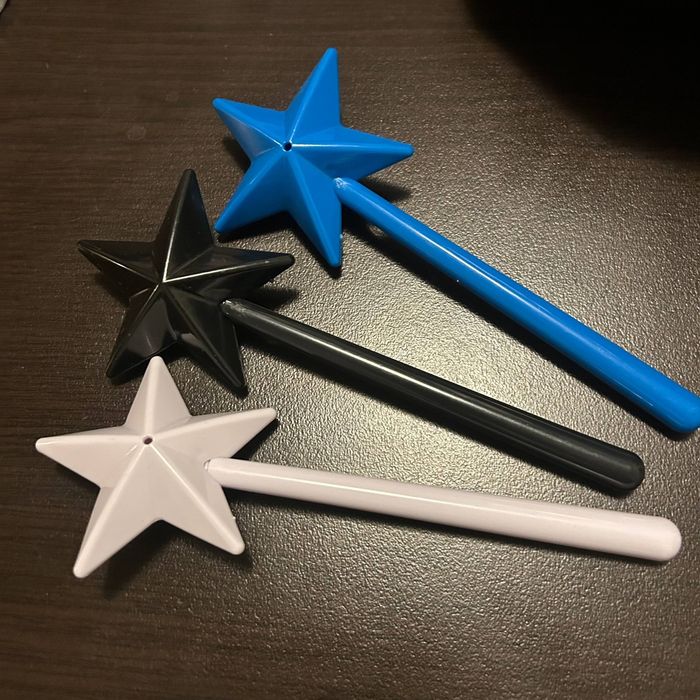 3 брой Солница във формата на вълшебна пръчица