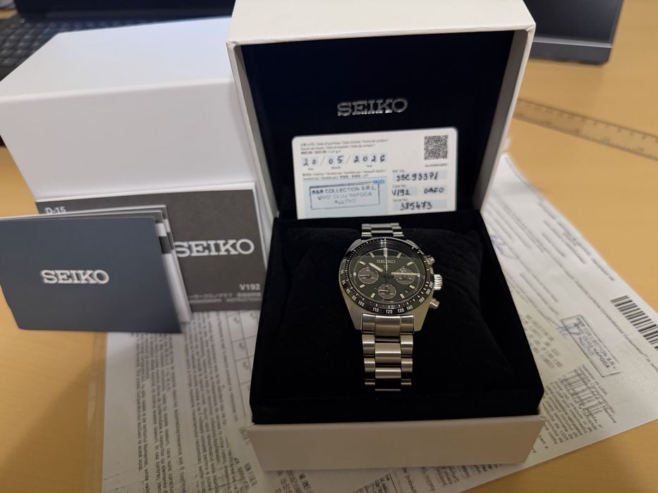 Seiko Prospex Speedtimer Solar Chronograph - SSC933P1
