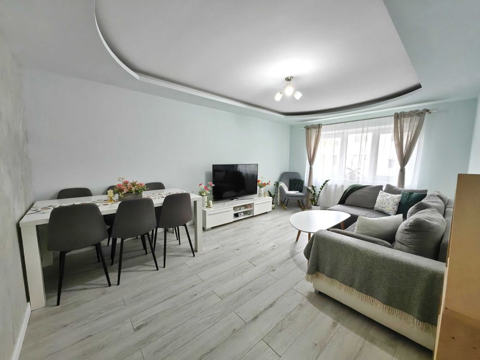 Apartament 3 camere Burdujeni complet mobilat și utilat