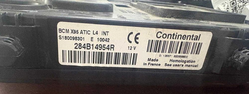Tablou sigurante Renault Megane III 2008-2015 284B14954R