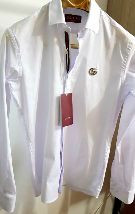 Camasa cotton Gu-c-c-i calitate premium