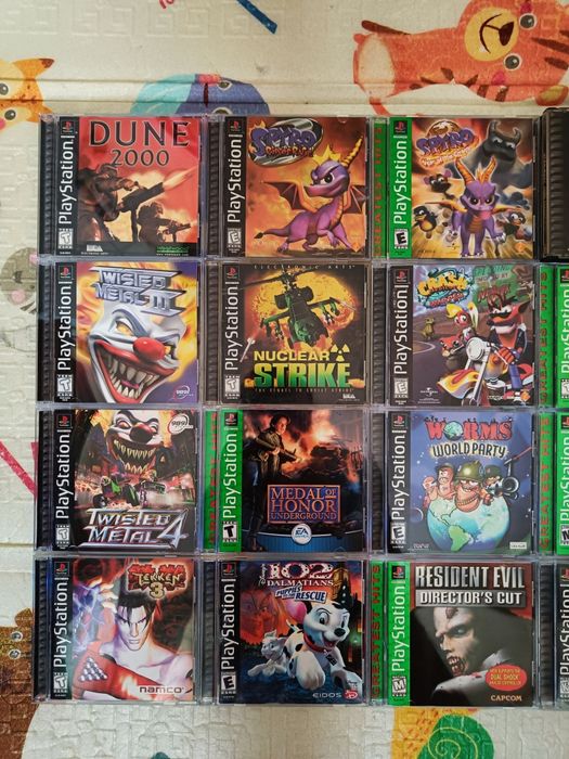 Ps1 игры на дисках лицензионные ntsc